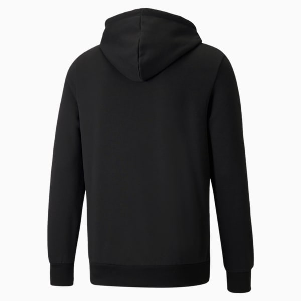 BMW M Motorsport Essentials Fleece Men's Hoodie, Puma Black, extralarge