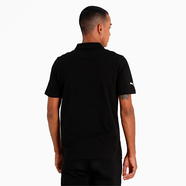 BMW M Motorsport Essentials Men's Polo Shirt, Puma Black, extralarge