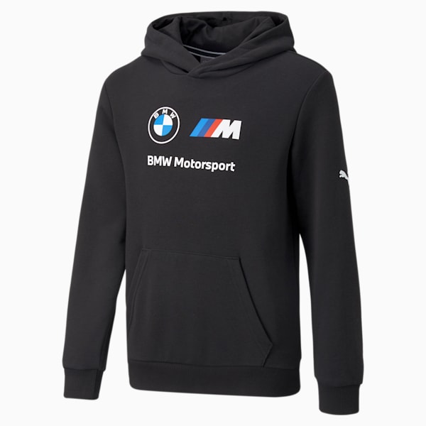 Sudadera Adolescentes BMW M Motorsport Essentials Logo, Puma Black, extralarge