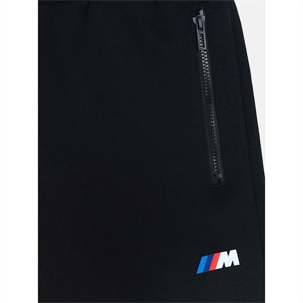 BMW M Motorsport Kid's Knitted Sweat Shorts, Puma Black