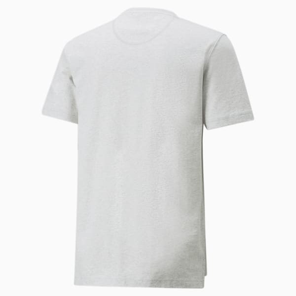 MMQ ポケット Tシャツ ユニセックス, Light Gray-Heather BC02, extralarge-AUS