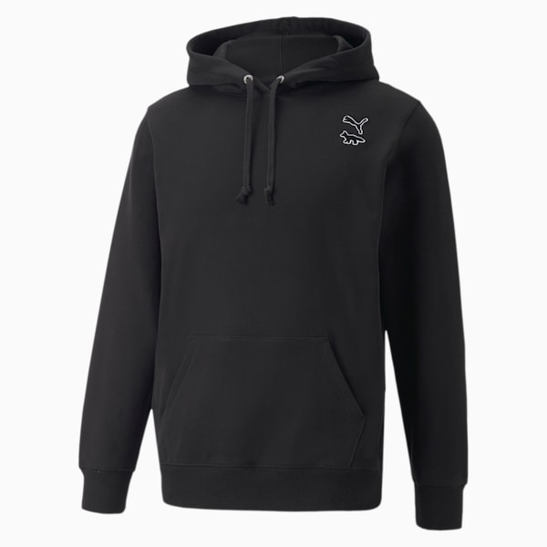 PUMA x MAISON KITSUNÉ Hoodie, Puma Black, extralarge-GBR