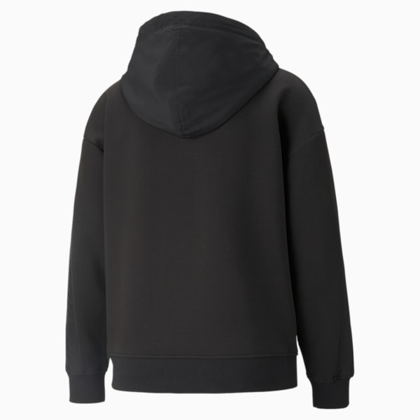 PUMA x FIRST MILE Double Knit Women's Hoodie, Puma Black, extralarge