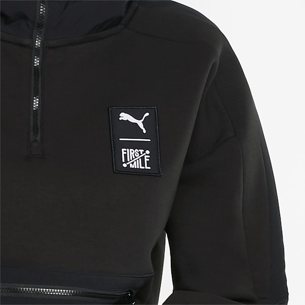 PUMA x FIRST MILE Double Knit Women's Hoodie, Puma Black, extralarge