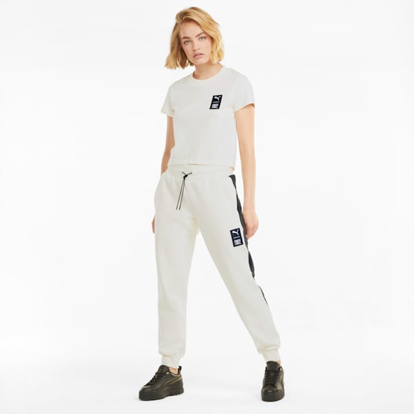 PUMA x First Mile Knitted Women's Joggers, Ivory Glow