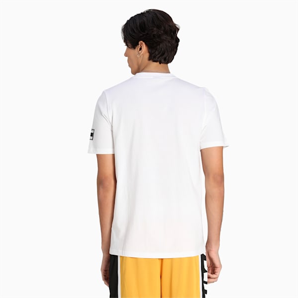 Clutch Short Sleeves Men's T-Shirt, Puma White, extralarge-IND