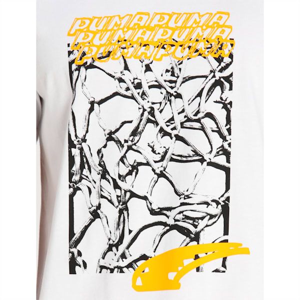 Clutch Short Sleeves Men's T-Shirt, Puma White, extralarge-IND