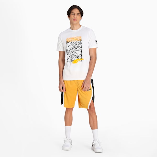 Clutch Short Sleeves Men's T-Shirt, Puma White, extralarge-IND