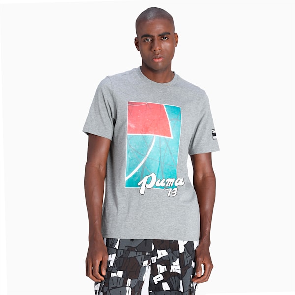 Clutch Short Sleeves Men's T-Shirt, Medium Gray Heather, extralarge-IND