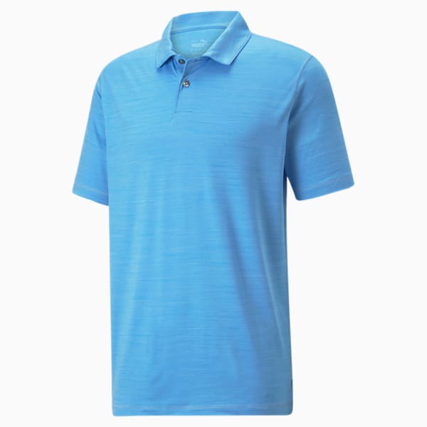 Camiseta tipo polo de golf CLOUDSPUN GRYLBL, AZURE BLUE