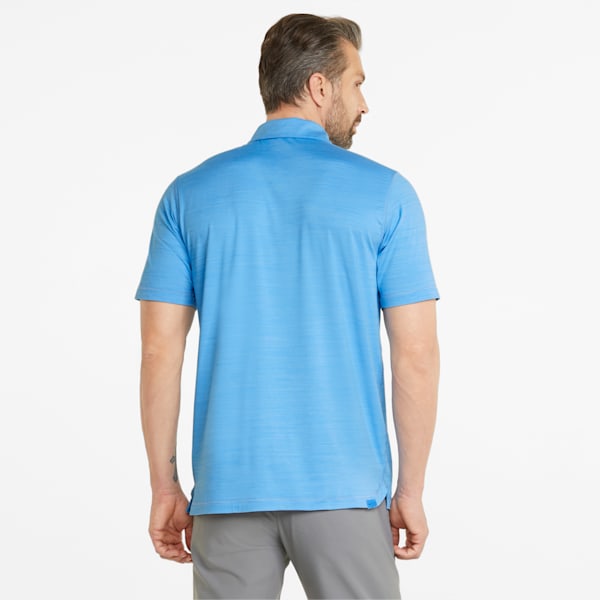 Camiseta tipo polo de golf CLOUDSPUN GRYLBL, AZURE BLUE
