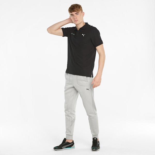 Mercedes F1 MCS Men's Regular Fit Polo, Puma Black, extralarge-IND