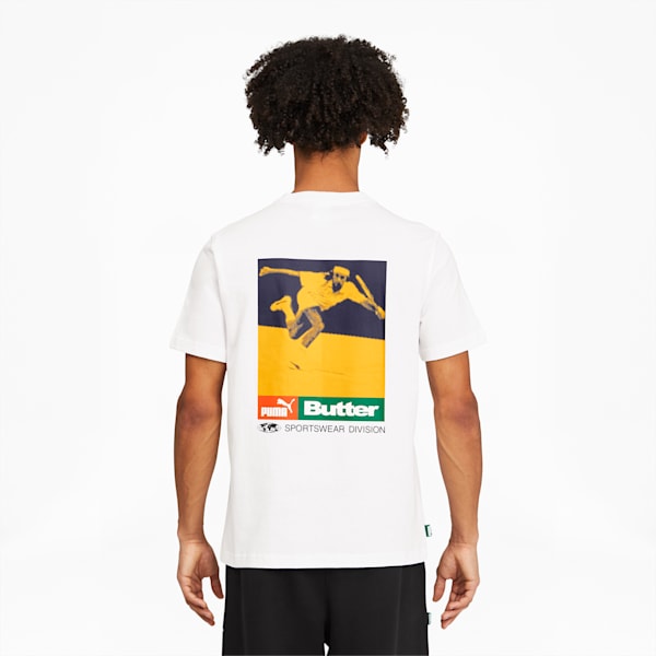 PUMA x BUTTER GOODS Graphic Tee, Puma White, extralarge
