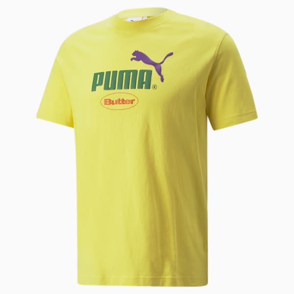 PUMA x BUTTER GOODS グラフィック Tシャツ ユニセックス, Maize, extralarge-IND