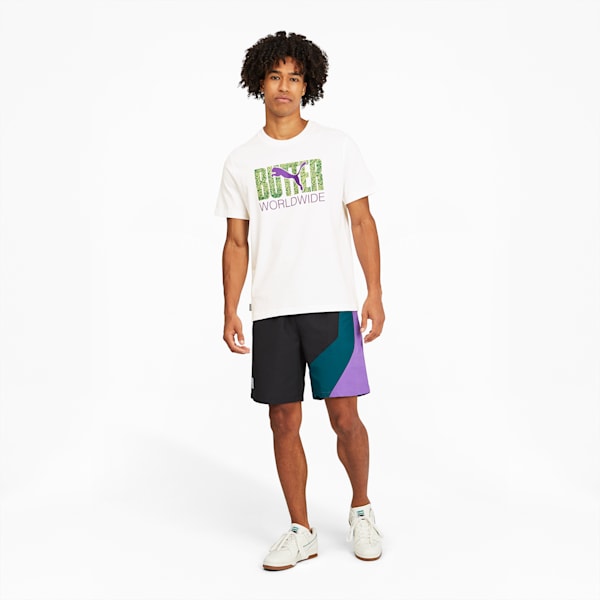 PUMA x BUTTER GOODS Graphic Tee, Puma White-Sharp Green, extralarge