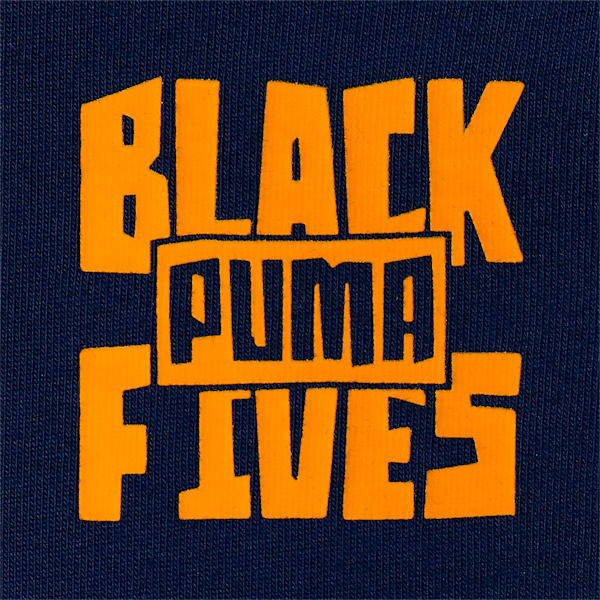 PUMA x BLACK FIVES バスケットボール BARN STORMING 長袖 Tシャツ, Blue Depths, extralarge-JPN