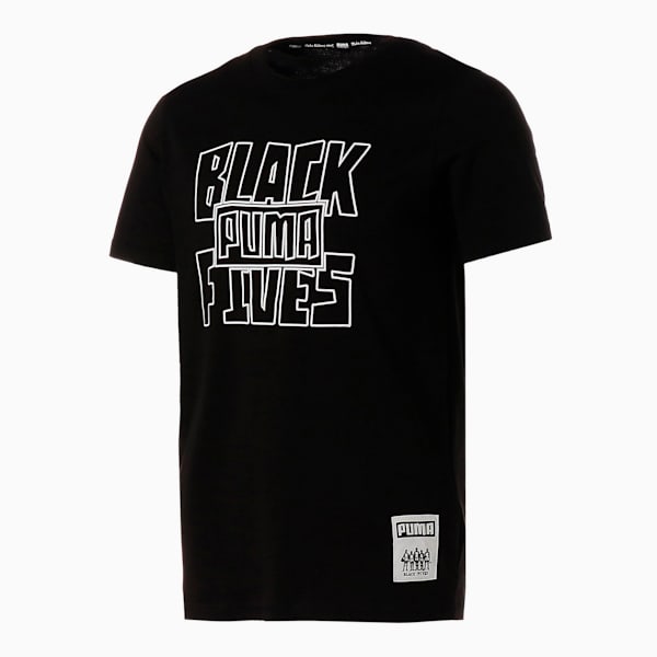 PUMA x BLACK FIVES バスケットボール BARN STORMING 半袖 Tシャツ, Puma Black, extralarge-JPN