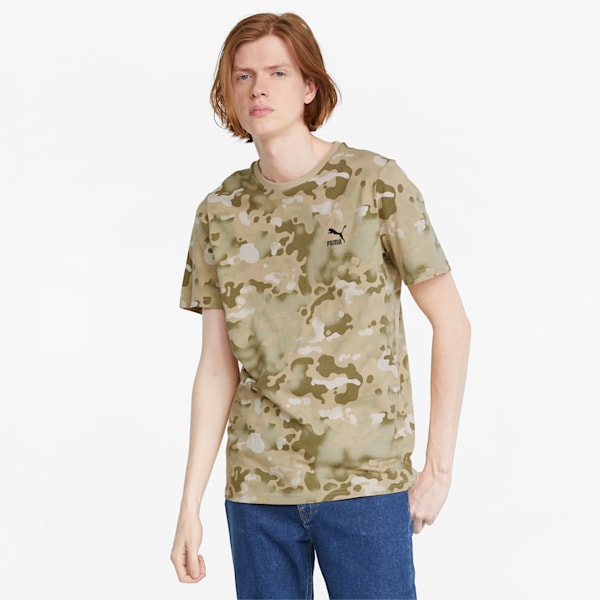 CLASSICS GRAPHICS CAMO AOP Tシャツ, Pebble, extralarge-JPN