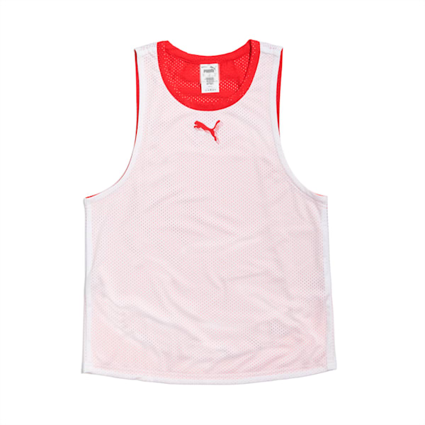 High Court Timeless Women's Tank, Puma White-Vibrant Orange