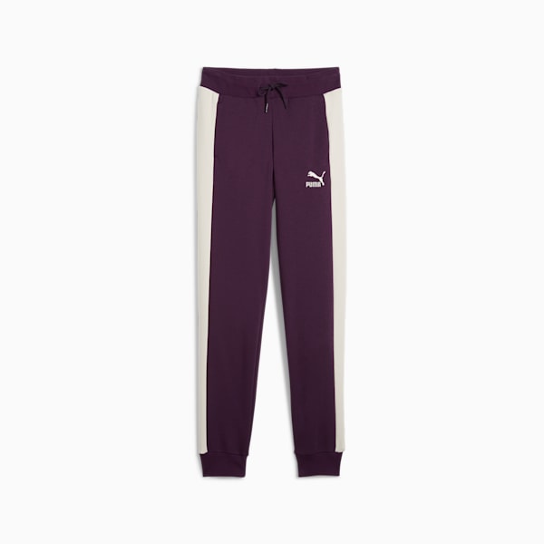 Classics T7 Girls' Track Pants, Midnight Plum, extralarge