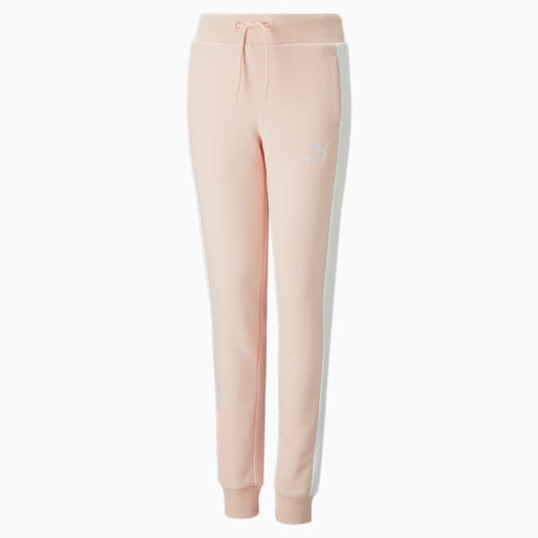 Classics T7 Girls' Track Pants, Rose Dust, extralarge