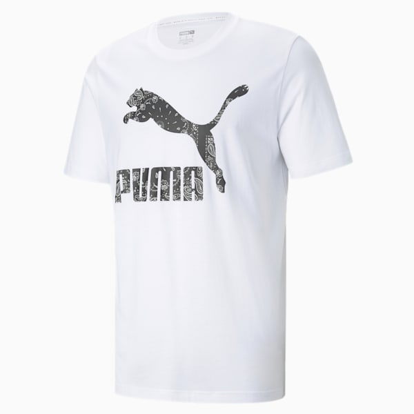 OB グラフィック Tシャツ, Puma White-Black, extralarge