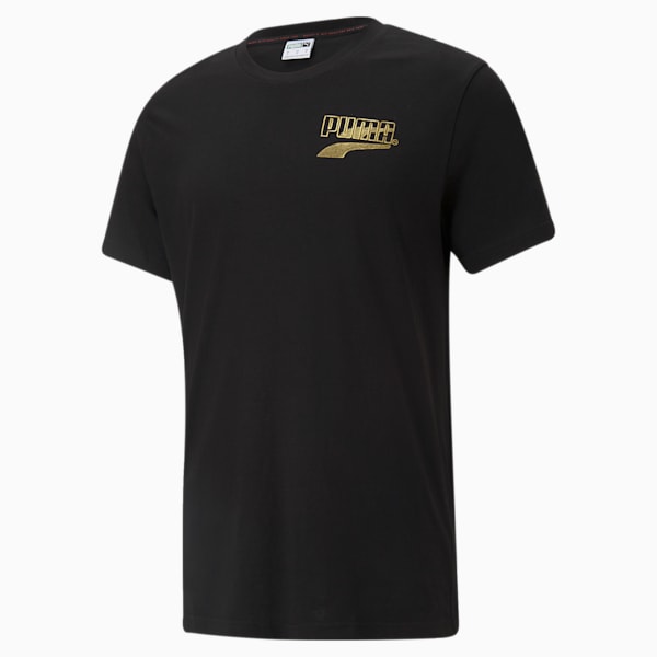 Decor8 Graphic Men's T-Shirt, Cotton Black