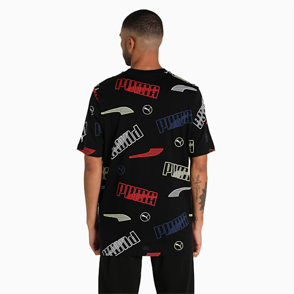 Decor8 All Over Print Men's T-Shirt, Cotton Black-AOP, extralarge-IND