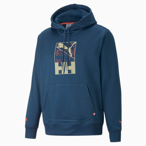 PUMA x HELLY HANSEN Winter Hoodie, Intense Blue, extralarge