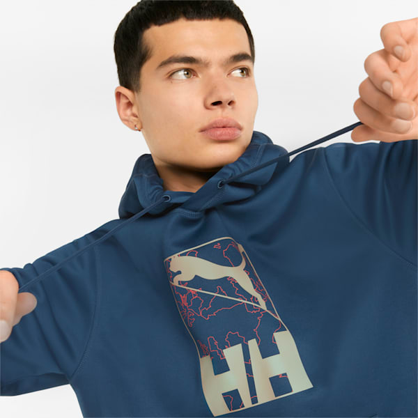 PUMA x HELLY HANSEN Winter Hoodie, Intense Blue, extralarge