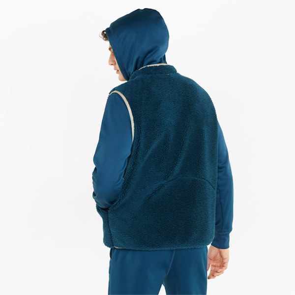 PUMA x HELLY HANSEN Sherpa Gilet, Intense Blue, extralarge