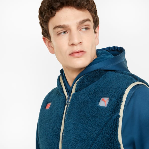 PUMA x HELLY HANSEN Sherpa Gilet, Intense Blue, extralarge