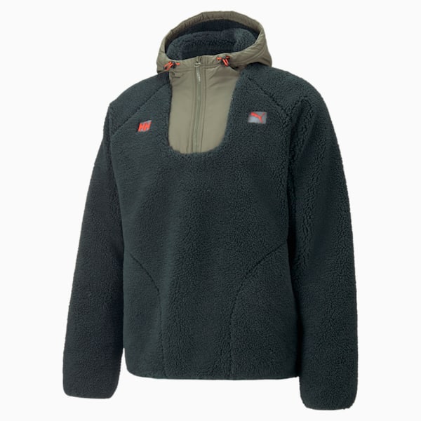 PUMA x HELLY HANSEN Winter Half-Zip Smock, Scarab, extralarge-GBR