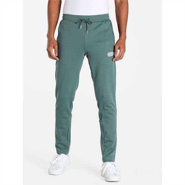 PUMA x one8 Men's Slim Fit Sweat Pants, Balsam Green, extralarge-IND
