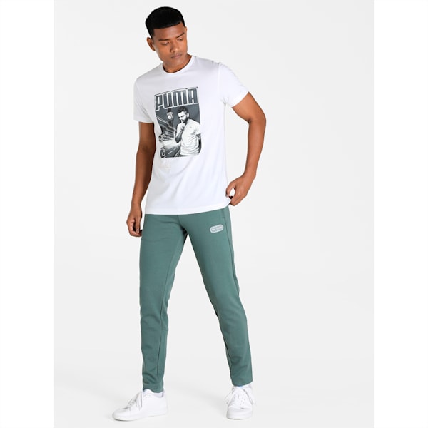PUMA x one8 Men's Slim Fit Sweat Pants, Balsam Green, extralarge-IND