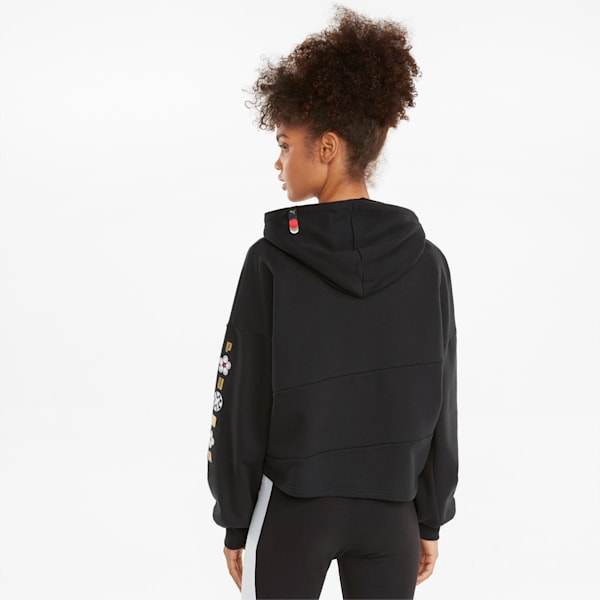 AS Women's Hoodie, Puma Black-Puma Black, extralarge-IND