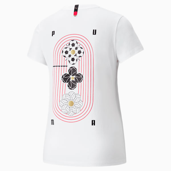 Art of Sport Graphic Women's T-Shirt, Puma White, extralarge-IND