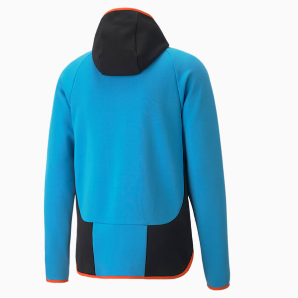 Chamarra Básquetbol Hombre Dime, Bleu Azur-Puma Black, extralarge