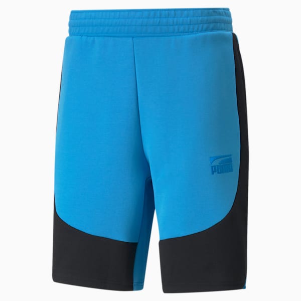 Shorts de basquetbol para hombre Dime, Bleu Azur-Puma Black, extralarge