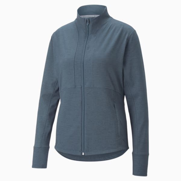 CLOUDSPUN Daybreak Women's Golf Jacket, Evening Sky Heather