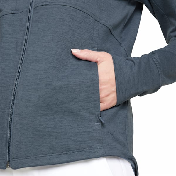 CLOUDSPUN Daybreak Women's Golf Jacket, Evening Sky Heather
