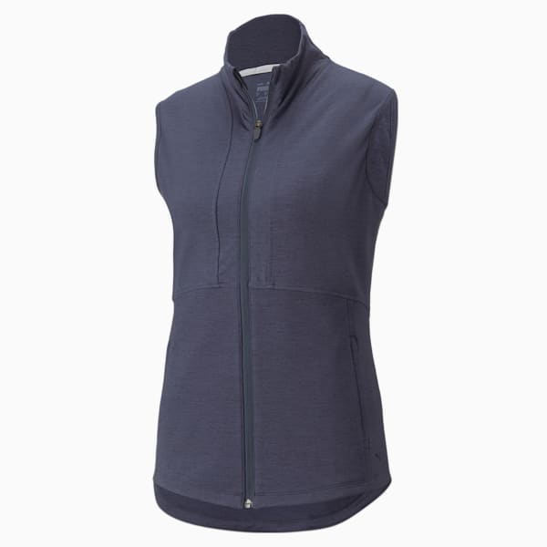 CLOUDSPUN Daybreak Women's Golf Vest, Navy Blazer Heather