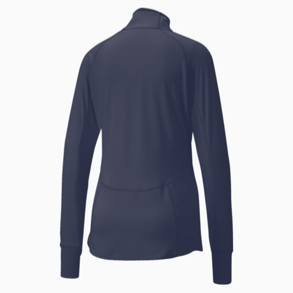 Gamer Quarter-Zip Women's Golf Pullover, Navy Blazer