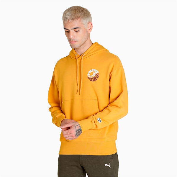 Downtown Graphic Hoodie TR, Mineral Yellow