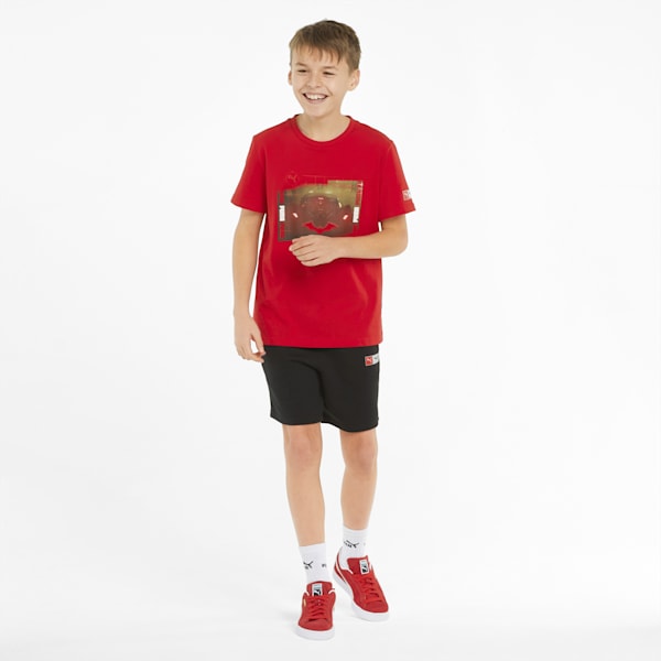 PUMA x BATMAN Graphic Kids' Tee, Barbados Cherry, extralarge