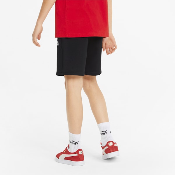 PUMA x BATMAN Youth Regular Fit Shorts, Puma Black, extralarge-IND