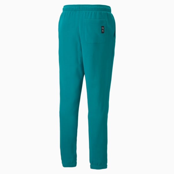 Pivot EMB Men's Basketball Sweatpants, Deep Aqua