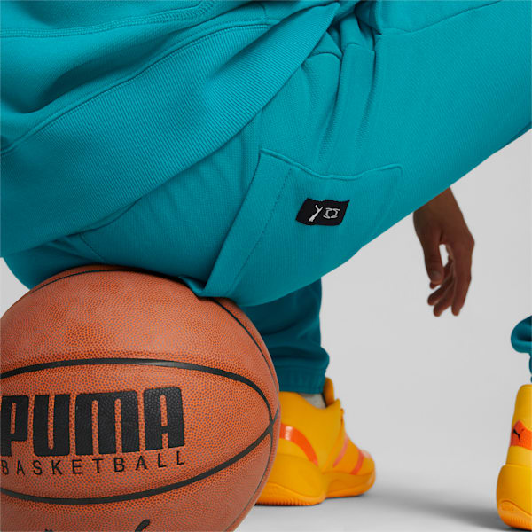 Pivot EMB Men's Basketball Sweatpants, Deep Aqua