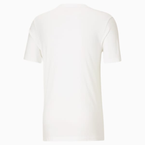 Camiseta Classics con logo para hombre, Puma White-Puma Black