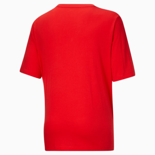 Classics Logo Men's Tee BT, High Risk Red-Puma White